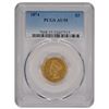 Image 1 : 1874 $3 Princess Gold Coin PCGS AU55