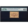 Image 1 : 5 Cent First Issue Fractional Note PMG 63EPQ