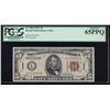 Image 1 : 1934-A $5 Hawaii Federal Reserve Note PCGS 65PPQ