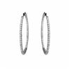 Image 2 : 14KT White Gold 1.75ctw Diamond Earrings