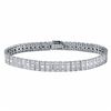 Image 1 : 18KT White Gold 3.64ctw Diamond Bracelet