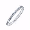 Image 2 : 18KT White Gold 3.64ctw Diamond Bracelet