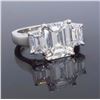 Image 1 : Platinum GIA Cert 2.63ctw Diamond Ring