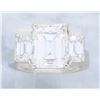 Image 7 : Platinum GIA Cert 2.63ctw Diamond Ring
