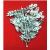 Image 7 : Platinum 9.30ctw Pearl and Diamond Brooch