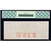 Image 2 : 1800 $5 New Haven Obsolete Bank Note PCGS 66PPQ