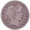 Image 1 : 1907-D Barber Half Dollar Coin