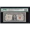 Image 1 : 1935A $1 Hawaii WWII Emergency Silver Certificate PMG 64EPQ