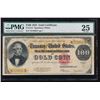 Image 1 : 1922 $ 100 Large Gold Certificate PMG 25