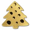 Image 1 : $1 Palau 1/2 Gram Golden Christmas Tree Coin