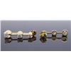 Image 6 : 14KT Yellow Gold 0.85ctw Diamond Earrings