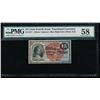 Image 1 : 15 Cents Fourth Issue Fractional Note PMG 58