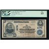 Image 1 : 1902 $5 Nyack National Bank Note PCGS 15