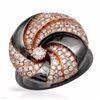 Image 1 : 14KT Two Tone Gold 1.28ctw Diamond Ring