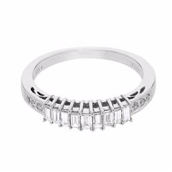 18KT White Gold 0.47ctw Diamond Ring