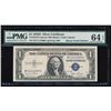 Image 1 : 1935D $1 Silver Certificate Binary Serial Number PMG 64EPQ