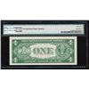 Image 2 : 1935D $1 Silver Certificate Binary Serial Number PMG 64EPQ