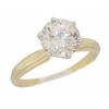 Image 3 : 14K Yellow Gold 1.28ct Light Chocolate Diamond Ring