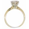 Image 4 : 14K Yellow Gold 1.28ct Light Chocolate Diamond Ring