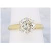 Image 6 : 14K Yellow Gold 1.28ct Light Chocolate Diamond Ring