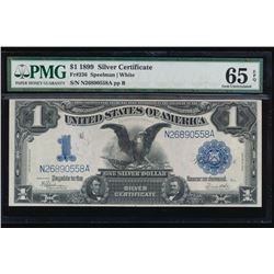 1899 $1 Black Eagle Silver Certificate PMG 65EPQ