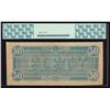 Image 2 : 1864 $50 Confederate States of America Note PCGS 40