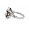 Image 2 : Platinum 1.51ctw Diamond Ring