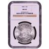 Image 1 : 1882 $1 Morgan Silver Dollar Coin NGC MS65