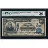 Image 1 : 1902 $10 Washington DC National Bank Note PMG 20NET