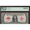 Image 1 : 1923 $1 Legal Tender Note PCGS 58PPQ