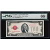 Image 1 : 1918 $2 Legal Tender Note PMG 66EPQ