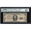 Image 1 : 1929 $100 San Francisco National Bank Note PMG 25