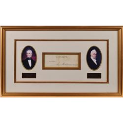 James K. Polk and James Buchanan