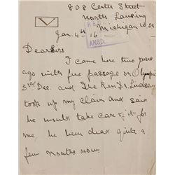 Titanic: Frederick Ware