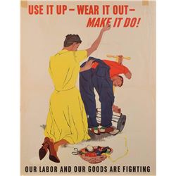 WWII 'Conserve' Posters