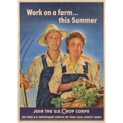 WWII 'Crop Corps' Poster