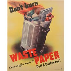 WWII 'Paper' Posters