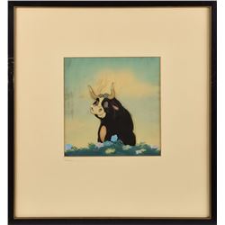 Ferdinand production cel from Ferdinand the Bull