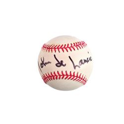 John de Lancie Singed Baseball