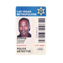 Sleepless Vincent Downs (Jamie Foxx) Movie Props