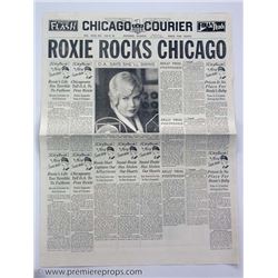 Chicago Roxie Rocks Chicago Newspaper Movie Props