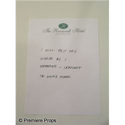 Man On a Ledge Nick Cassidy (Sam Worthington) Movie Props