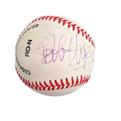 Bob Hope Signed Baseball