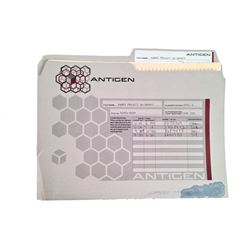 Underworld: Awakening 'Antigen' Lab file folder Movie Props