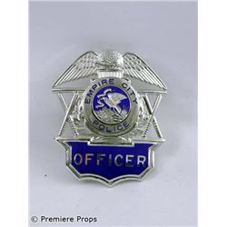 Superhero Movie Empire City Badge Movie Props