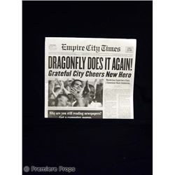 Superhero Movie Empire City Times Movie Props