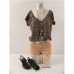 No One Lives Amber (Lindsey Shaw) Hero Movie Costumes