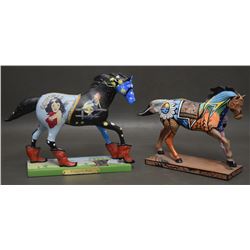 TWO PAINTED PONIES
