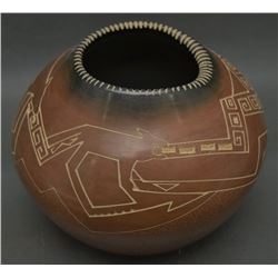SANTA CLARA POTTERY JAR (FOLWELL)