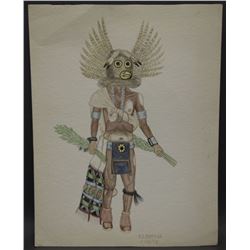 HOPI PAINTING (PENTEWA)